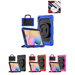 Silicone Case w/ 360 Folding Handle Grip for Galaxy Tab A9 Plus 2023 (11") (X210, X216, X218) (Only Ground Shipping)
