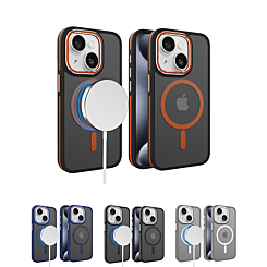Slim Non - Slip Translucent Matte Wireless Charging Case for iPhone 14 Plus / 15 Plus