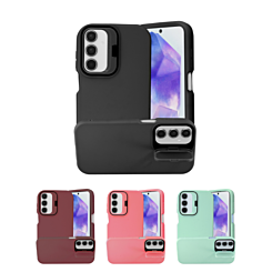 Soft Silicon Protective Case w/ Camera Stand for Galaxy A15 (Only Ground Shipping)