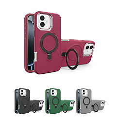 Support Heavy Duty Case w/ Wireless Charging Kickstand for iPhone 16 Plus (Only Ground Shipping)