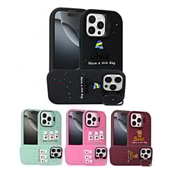 Cute 3D Doll Shockproof Rubber Case for iPhone 15 Pro Max (Only Ground Shipping)