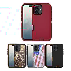 iPhone 16 Plus Heavy Duty Case (Only Ground Shipping)