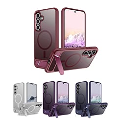 Magsafe Case with Metal Stander for Galaxy S25 (Only Ground Shipping)