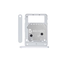 Single Sim Card Tray for Galaxy Tab S7 Plus (T970 / T975 / T976) (SILVER)