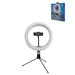 Bytech Selfie Ring Light w/ Tripod - BLACK (Only Ground Shipping)