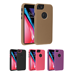 Three Layer Heavy Duty Shockproof Anti-Scratch Protective Case for iPhone 6 / 6S / 7 / 8 (Only Ground Shipping)