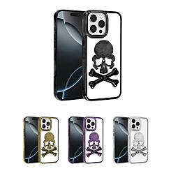 Transparent Skull Design Case for iPhone 13 Pro Max