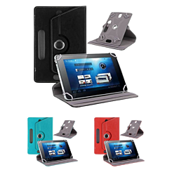 Universal 8" 360 Degree Rotating Leather Swivel Stand