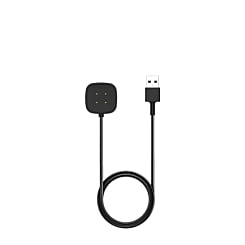 Fitbit Sense and Versa 3 Charging Cable - BLACK (Only Ground Shipping)