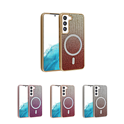 Wireless Charging Bling Diamond Crystal Case for Galaxy S21FE (Only Ground Shipping)