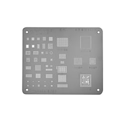 Wylie BGA Reballing Stencil for iPhone 8/8 Plus (Silver) (Not Returnable)