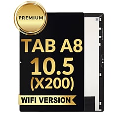 LCD Assembly without Frame for Galaxy Tab A8 10.5" (2021) (X200) (BLACK) (WiFi Version) (Premium)