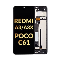 LCD Assembly with Frame for Xiaomi Redmi A3 / A3x / Poco C61 (Premium)
