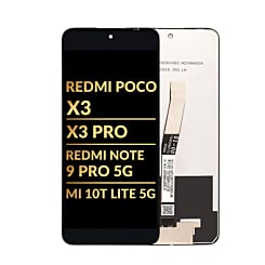 LCD Assembly without Frame for Xiaomi Redmi Poco X3 / X3 Pro / Redmi Note 9 Pro 5G / Mi 10T Lite 5G (Premium)