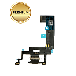 Charging Port Flex Cable for iPhone XR (BLACK) (Premium)