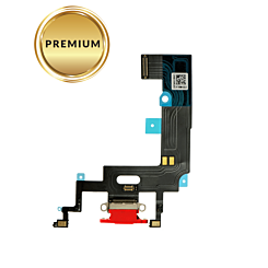 Charging Port Flex Cable for iPhone XR (RED) (Premium)