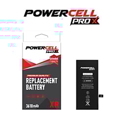 POWERCELL PRO Extended Capacity Replacement Battery for iPhone XR (3610 mAH)