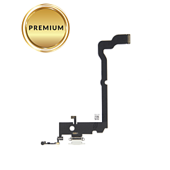 Charging Port Flex Cable for iPhone XS (SILVER) (Premium)