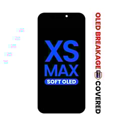 OLED Assembly for iPhone XS Max (Aftermarket QV8 / Soft) (Exclusive OLED Breakage Warranty)