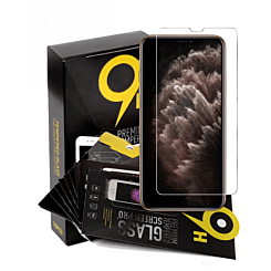 Stock up on the Clear Tempered Glass for iPhone 11 and XR, version 2, 2.5D, pack of 10.