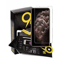 Buy the Clear Tempered Glass for iPhone 11 and XR, version 3, 2.5D, pack of 10.