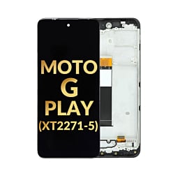LCD Assembly with Frame for Motorola Moto G Play (XT2271-5 / 2023) (Premium /Assembled)