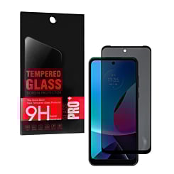 Privacy Tempered Glass for Motorola Moto G Play (XT2271-5 / 2023) (2.5D / 1 Piece)