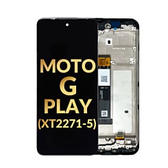 LCD Assembly with Frame for Motorola Moto G Play (XT2271-5 / 2023) (Premium)