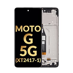 LCD Assembly with Frame for Motorola Moto G 5G (XT2417-1 / 2024) (Premium)