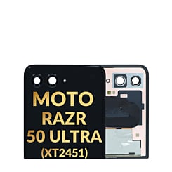 Outer OLED Assembly without Frame for Motorola Moto Razr 50 Ultra (XT2451 / 2024) (Premium)