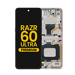 Main OLED Assembly with Frame for Motorola Razr Ultra / Razr 60 Ultra (XT2551 / 2025) (MOUNTAIN TRAIL) (Premium)