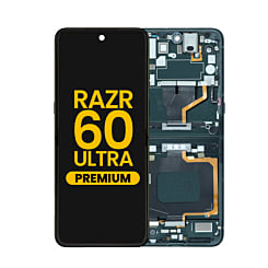 Main OLED Assembly with Frame for Motorola Razr Ultra / Razr 60 Ultra (XT2551 / 2025) (SCARAB) (Premium)