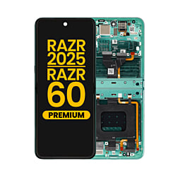 Main OLED Assembly with Frame for Motorola Razr 2025 / Razr 60 (XT2553 / 2025) (SCARAB) (Premium)