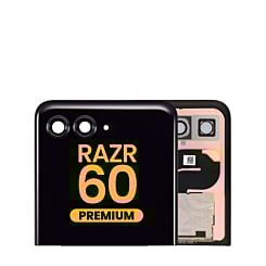 Outer OLED Assembly without Frame for Motorola Razr 2024 / Razr 50 (XT2453 / 2024) /Razr 2025 / Razr 60 (XT2553 / 2025) (Premium)