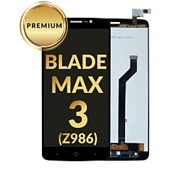 LCD Assembly without Frame for ZTE Blade Max 3 (Z986) (BLACK) (Premium)
