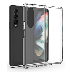 Galaxy Z Fold 4 Hybrid Case with Air Cushion Technology - CLEAR (Only Ground Shipping)
