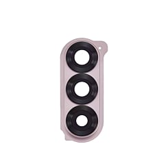 Back Camera Lens w/ Bezel Ring for Galaxy Z Fold 6 (PINK)
