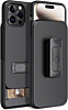 xBase by PowerPeak -  Duraclip Series Combo Case MagSafe Belt Clip Holster for iPhone 15 Pro Max (Only Ground Shipping)
