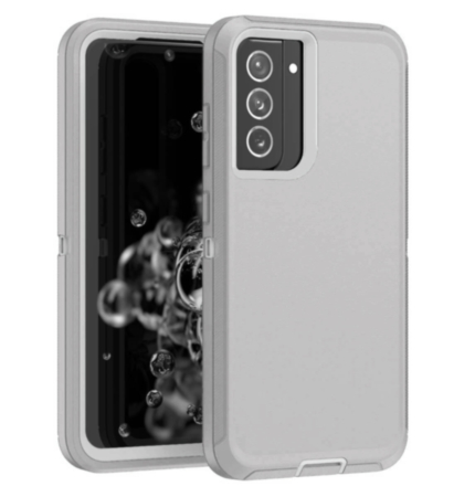 Heavy Duty Case (GRAY & WHITE) for Galaxy A51 5G (Only Ground Shipping)