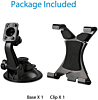 Bytech Suction Car Tablet Mount - BLACK (Only Ground Shipping)