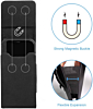 Vertical 6.9" Phone Pouch Case - BLACK (Only Ground Shipping)