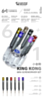 MECHANIC King Kong 6 Piece Screwdriver Set with Rotating Holder (Only Ground Shipping)