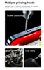 XinZhiZao Z1 PRO 10W Mini Intelligent 3 Speed Adjustable Electric Grinding Pen (Not Returnable) (Only Ground Shipping)