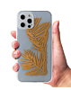 Dual Layer Gold Design Printed Case - 4 for iPhone 7G / 8G / SE 2020 (Only Ground Shipping)
