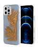 Dual Layer Gold Design Printed Case - 4 for iPhone XR (Only Ground Shipping)