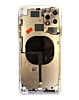 Back Housing Frame with Small Components Pre-Installed for iPhone 11 Pro Max (NO LOGO) (SILVER)