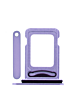 Stock up on the dual SIM card tray for iPhone 12 in purple.
