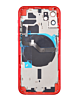Back Housing Frame with Small Components Pre-Installed for iPhone 12 (NO LOGO) (RED)