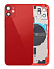 Shop the red back housing frame with small components pre-installed for iPhone 12, no logo.

