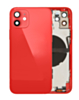 Back Housing Frame with Small Components Pre-Installed for iPhone 12 (NO LOGO) (International) (RED)